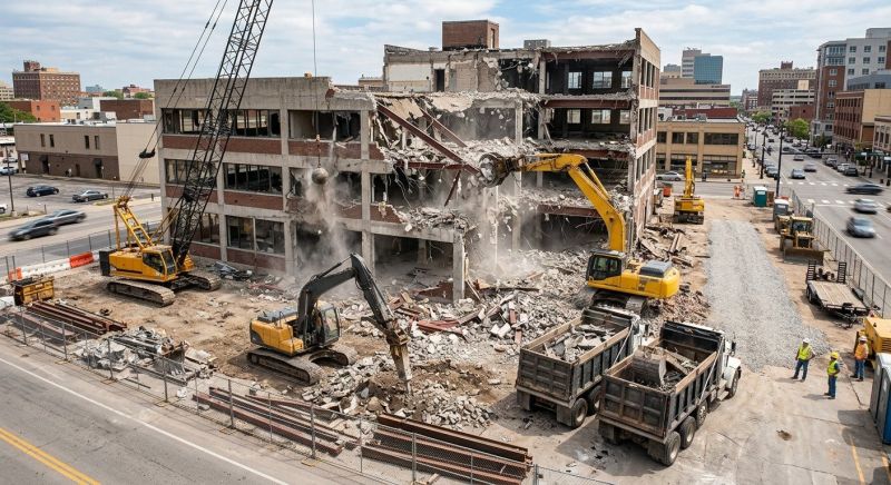 Commercial Building Removal in Katy, TX
