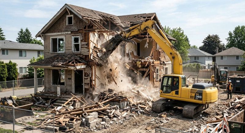Cabin Demolition in Old Bridge, NJ