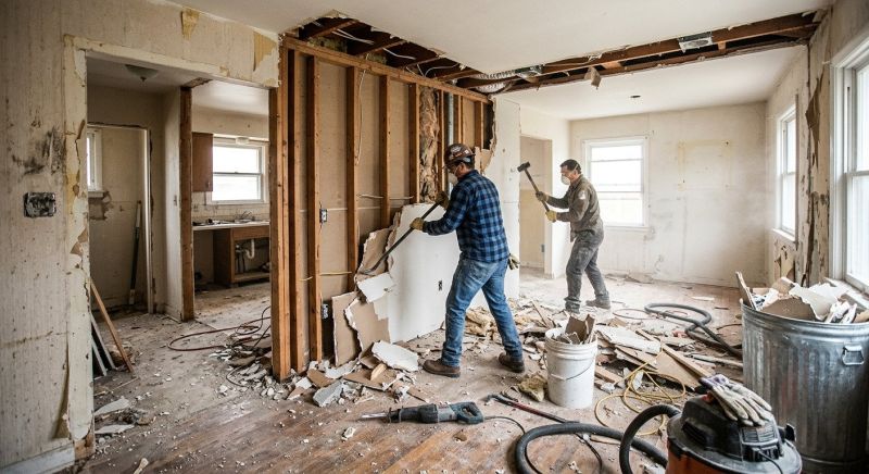 Closet Demolition in Sacramento, CA