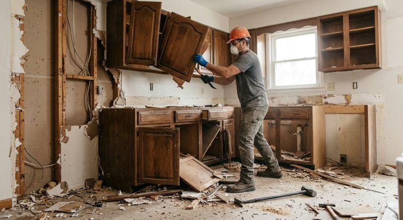 Closet Demolition in Frederick, MD