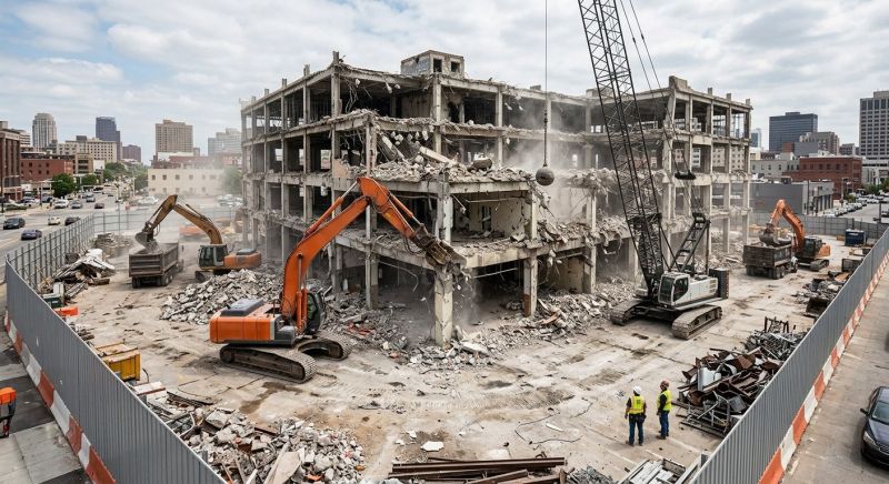 Commercial Demolition Service in Bergen County, NJ