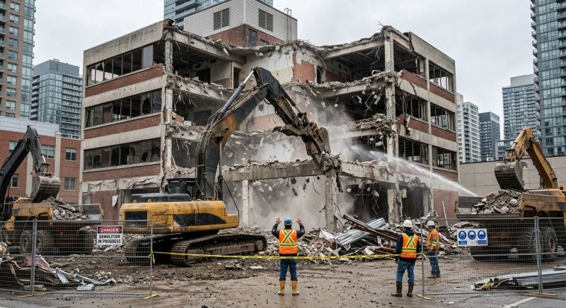 Commercial Site Demolition in Katy, TX
