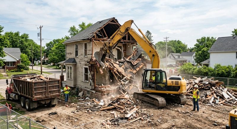 Home Demolition Service in South Houston, TX