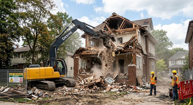 Home Demolition Service in Sacramento, CA