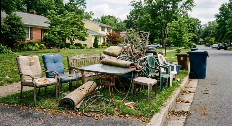 Outdoor Furniture Disposal in Chico, CA